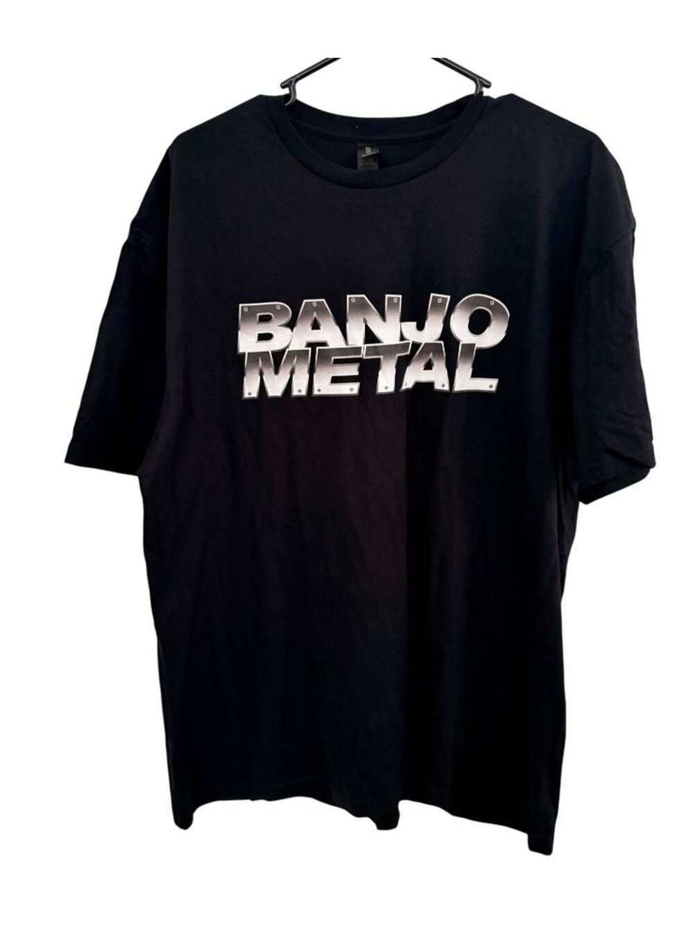 Banjo Metal Unisex Black Gildan T-shirt, Size XL, Concert Shirt, Metalhead, Goth